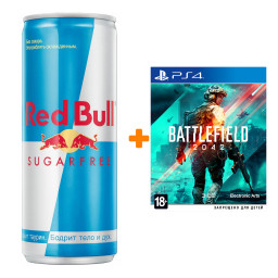 ����� Battlefield 2042 [PS4, ������� ������] + ������� �������������� Red Bull ��� ������ 250��