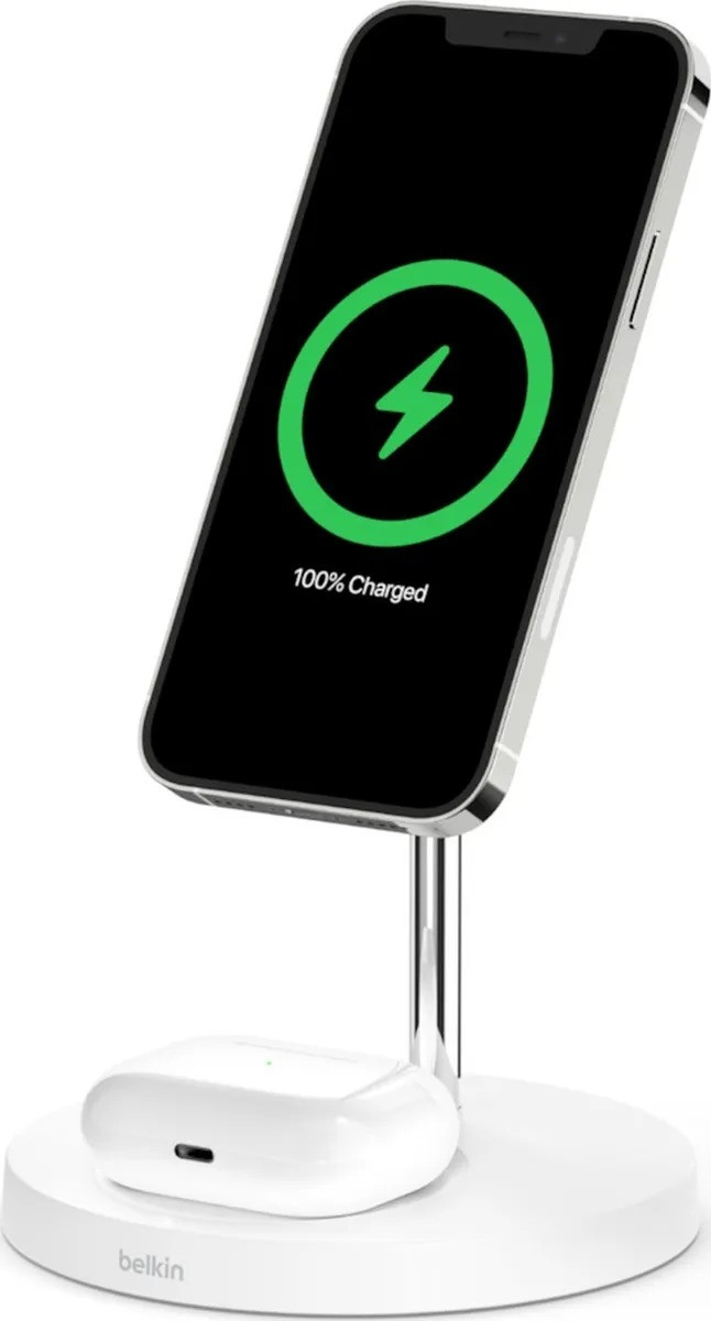 ������������ �������� ���������� Belkin 2�1 Boost Charge 15��, MagSafe, (� �����, �����) (WIZ010vfWH)