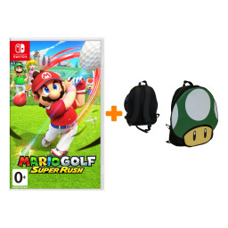 ����� Mario Golf: Super Rush (���� + ������ Super Mario 1 Up Shaped)