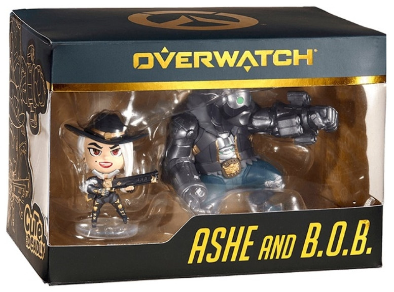  Overwatch: Cute But Deadly  Ashe And B.O.B. (2-Pack)