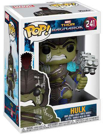 Фигурка Funko POP Marvel: Thor Ragnarok – Hulk Bobble-Head (9,5 см)