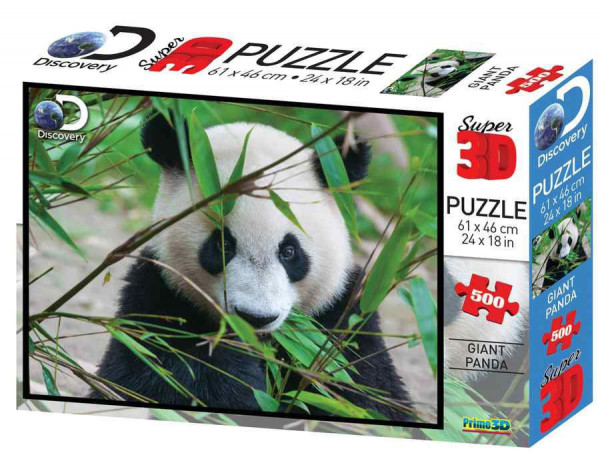 Super 3D Puzzle: Большая панда