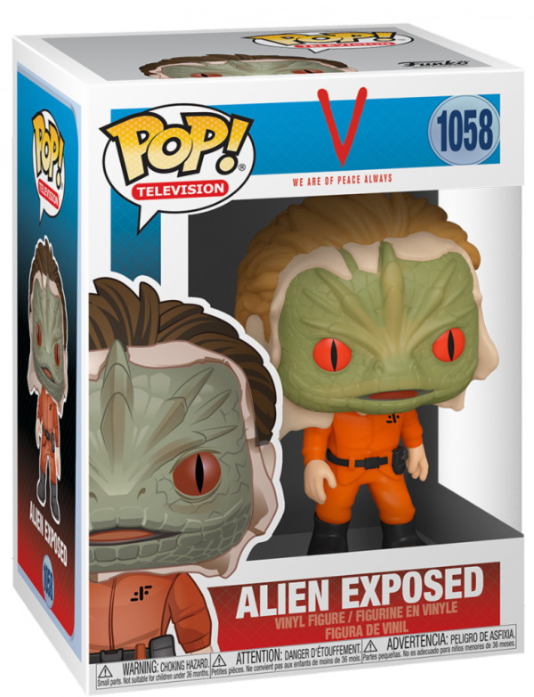Фигурка Funko POP Television: V We Are Of Peace Always – Alien Exposed (9,5 см)
