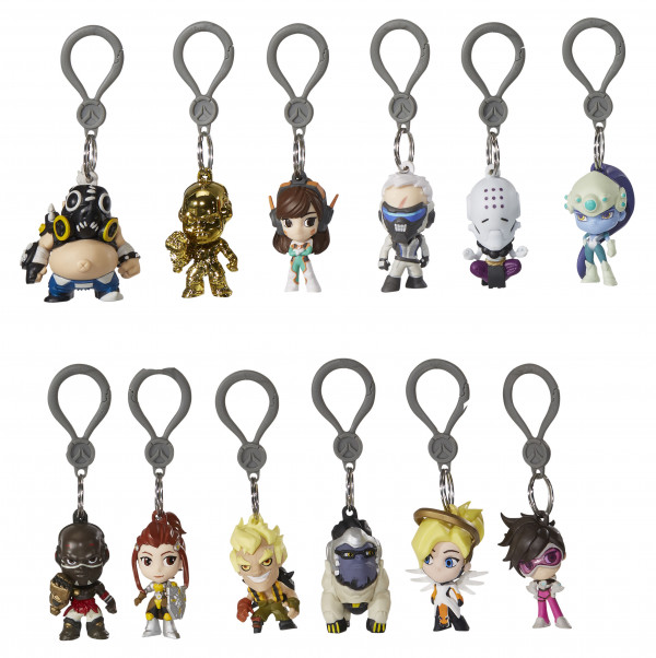 Брелок Blizzard: Overwatch Blind Box – Backpack Hungers Series 2 (1 шт. в ассортименте)