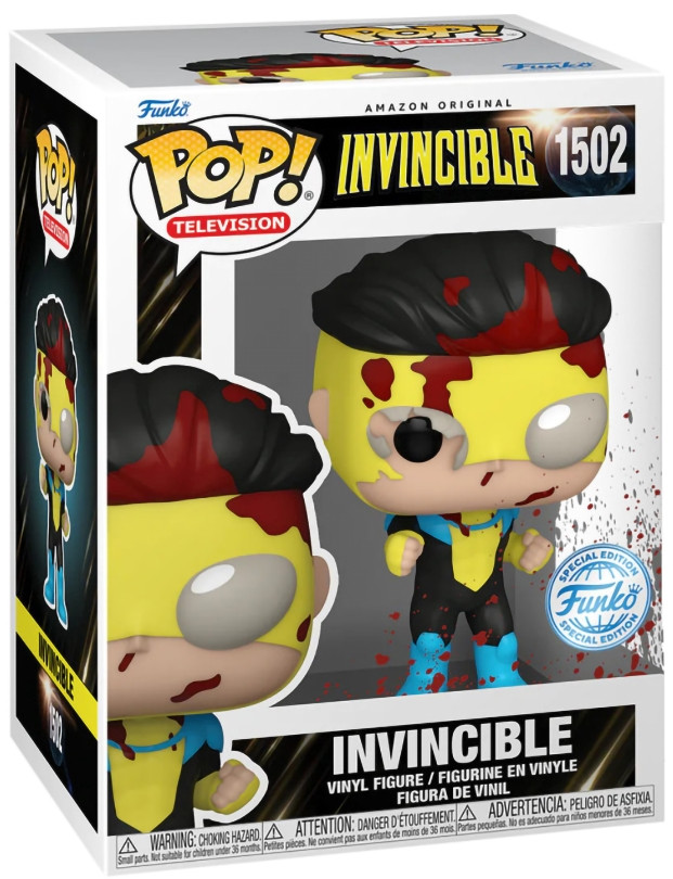 Фигурка Funko POP Television: Invincible – Invincible (BD) Exclusive (9,5 см)