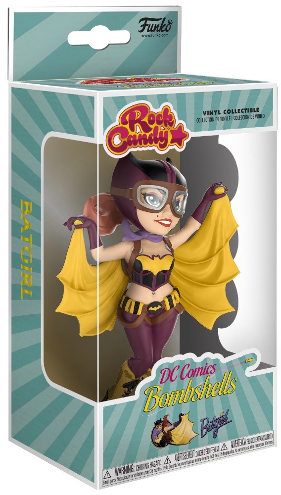 Фигурка Funko Rock Candy: DC Comics Bombshells – Batgirl (12,5 см)
