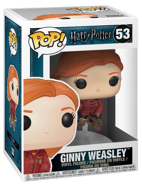 Фигурка Funko POP: Harry Potter Ginny – Weasley On Broom (9,5 см)