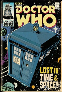  Doctor Who: Tardis Comic (2)