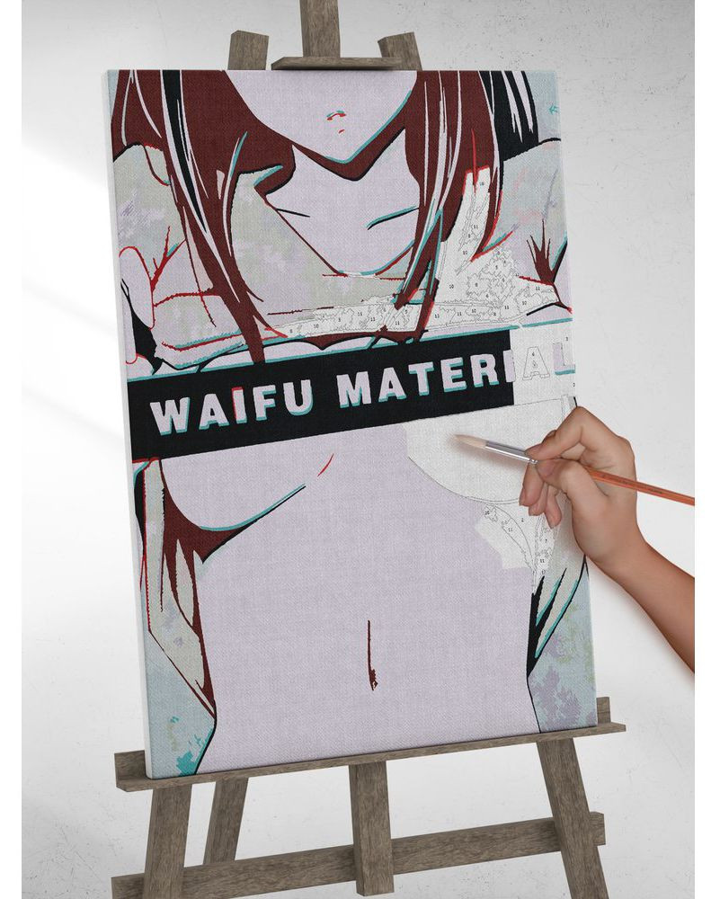 Картина по номерам Аниме: Waifu Material