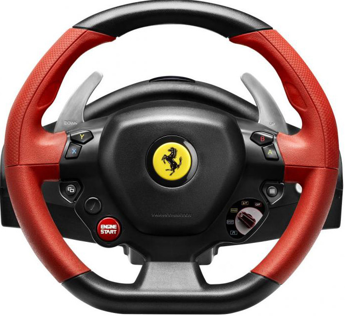  Thrustmaster Ferrari 458 Spider Racing Wheel  Xbox One