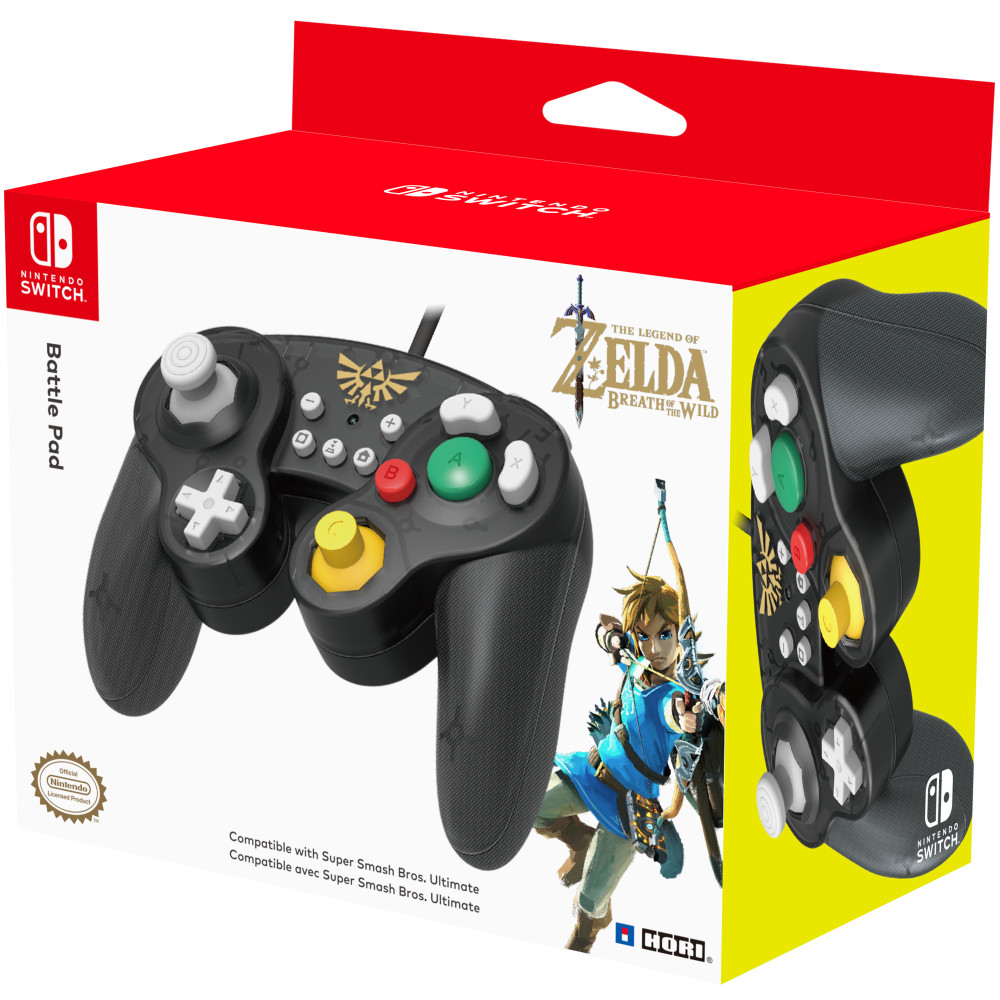 Геймпад Hori Battle Pad: Zelda для Nintendo Switch (NSW-108U)