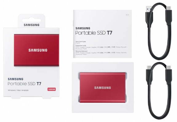   Samsung SSD T7 Touch 500GB USB Type-C ()