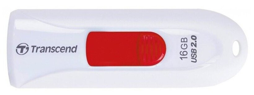 ����-���������� Transcend JetFlash 590 White 16GB