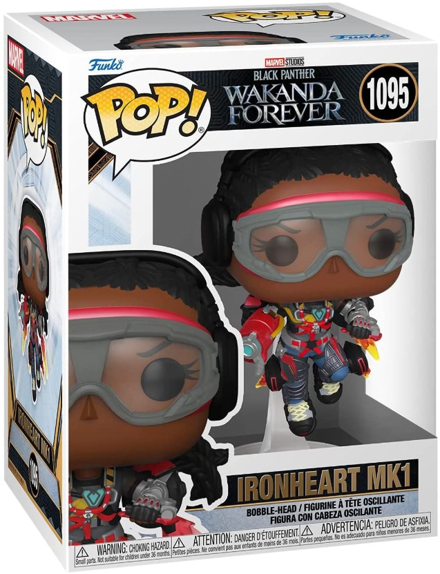  Funko POP Marvel Black Panther: Wakanda Forever  Ironheart MK 1 Bobble-Head (9,5 )