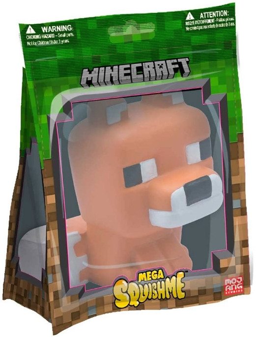 Игрушка-антистресс сквиш Minecraft: Лиса Mega (13 см)
