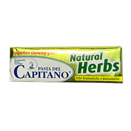 Жевательная резинка Pasta Del Capitano Natural Herbs с лесными травами