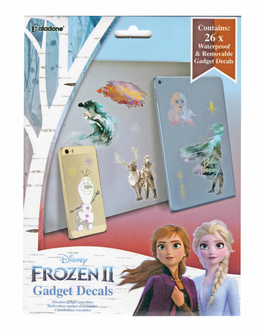   Frozen 2: Foil Gadget Decals
