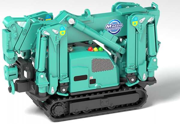 Фигурка-сборная модель Moderoid Maeda Seisakusho: Spider Crane Green (25 см)