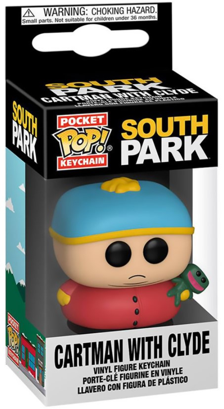 Брелок Funko Pocket POP: South Park. Series 3 – Cartman with Clyde (4 см)