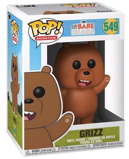  Funko POP Animation: We Bare Bears  Grizz (9,5 )