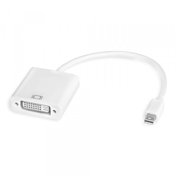 Адаптер-переходник Greenconnect Apple mini DisplayPort 20M > DVI 24+5F (GCR-MDP2DVI)
