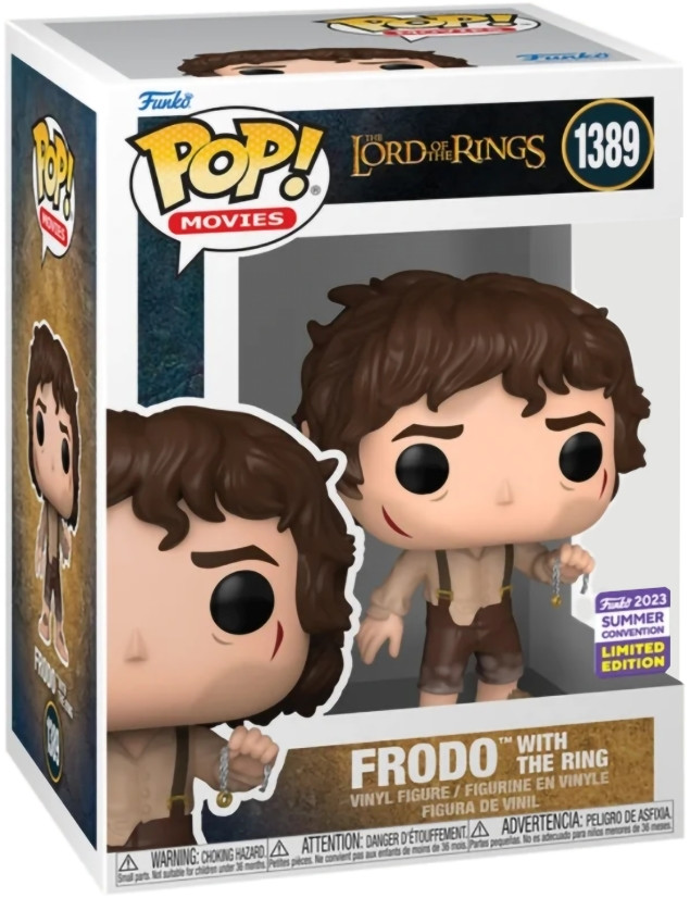  Funko POP Movies: Lord Of The Rings  Frodo with Ring [San Diego Comic Con 2023 Exclusive] (9,5 )