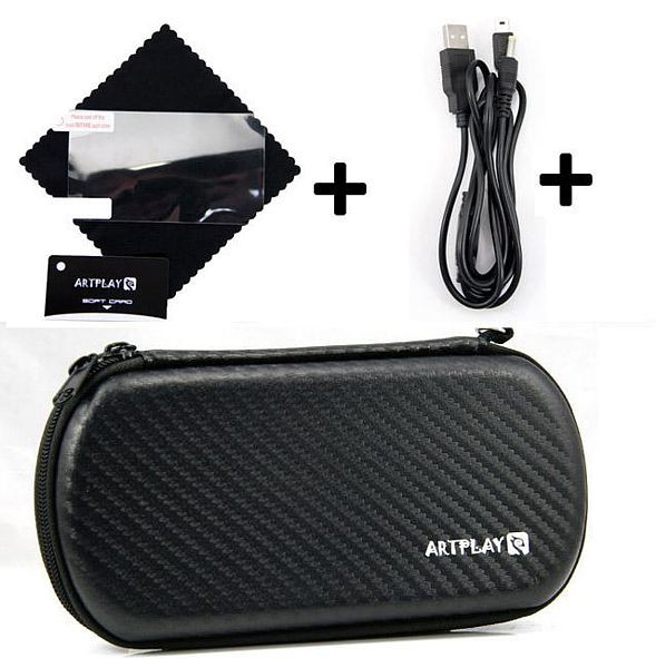 Набор 3 в 1 для PSP. Artplays (сумка,пленка,кабель USB)