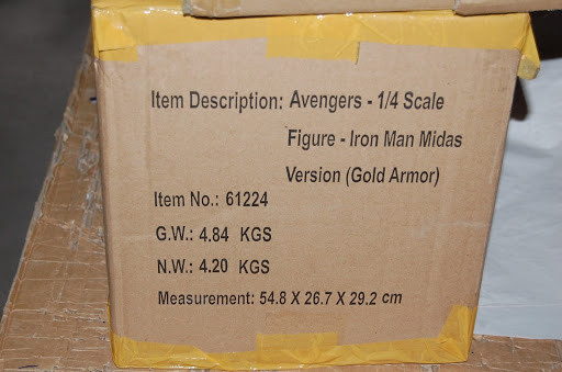  NECA Avengers  Iron Man Mark XXI Midas Version (Gold Armor) (46 )