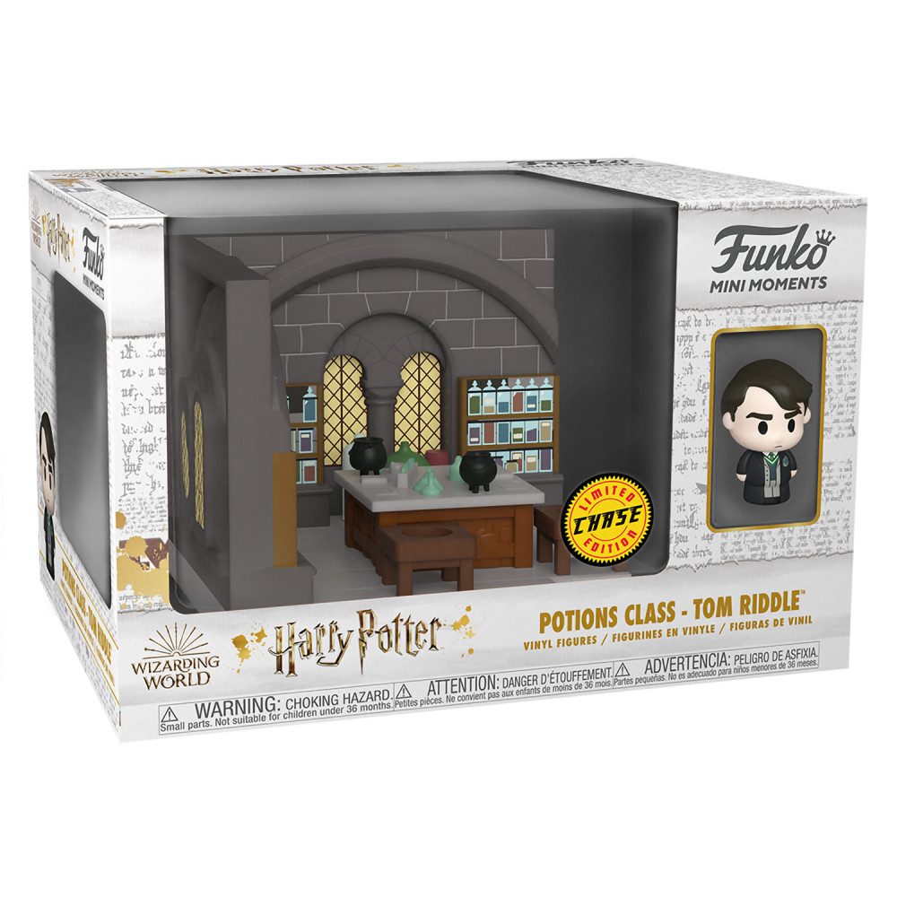  Funko POP: Harry Potter  Potions Class Draco Malfoy With Tom Riddle Chase Mini Moments