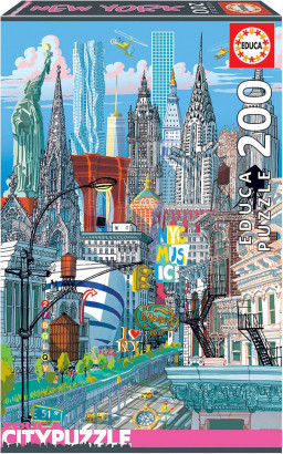 Puzzle Нью-Йорк (200 деталей)