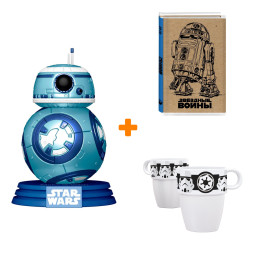   Star Wars Make-A-Wish BB-8 Metallic +  R2-D2 +   Star Wars