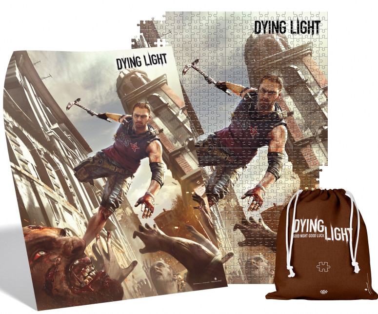 Puzzle Dying Light: Cranes Figh (1000 элементов)