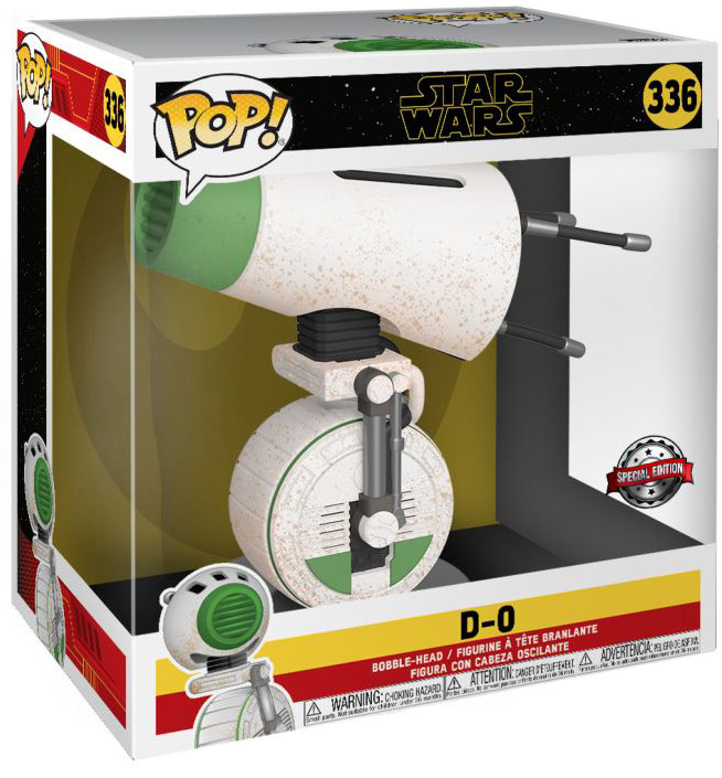 ������� Funko POP: Star Wars Rise of Skywalker � D-0 Bobble-Head (15 ��)