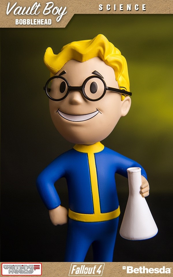  Fallout 4 Vault Boy 111 Bobbleheads: Series Three  Science (13 )