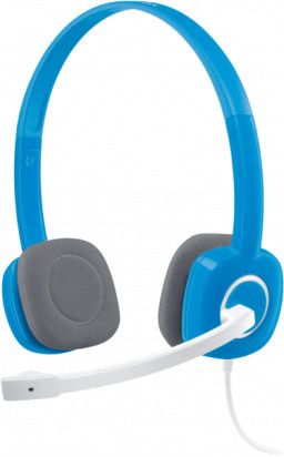  Headset Logitech H150 Stereo  (Sky blue)