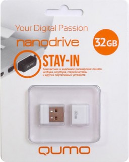 USB  Qumo 32  Nano White