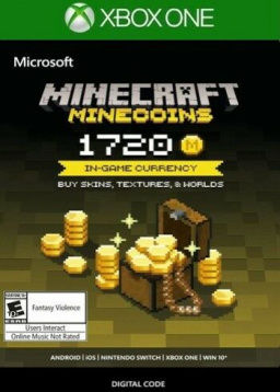 Minecraft: Minecoins Pack: 1720 Coins (игровая валюта) [Xbox One/Win10, Цифровая версия]