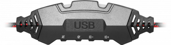 Гарнитура Defender Warhead G-450 USB, проводная игровая для PC, 2.3 м (64146)