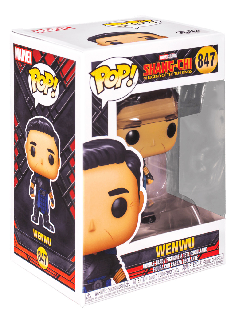  Funko POP Marvel: Shang-Chi And The Legend Of The Ten Rings – Rings Wenwu (9,5 )