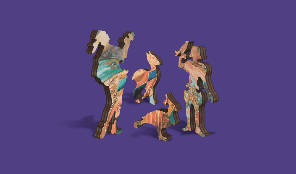 Wooden Puzzles: .  