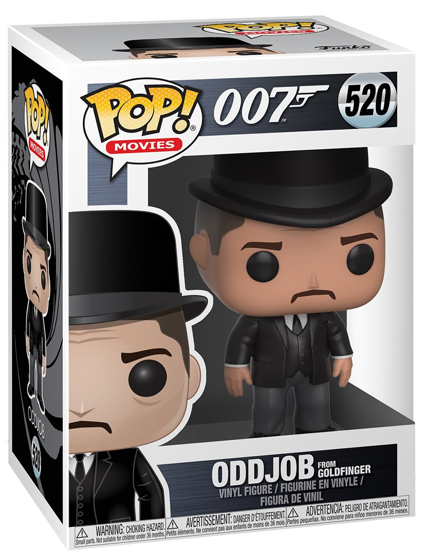 Фигурка Funko POP Movies: James Bond 007 – Oddjob From Goldfinger (9,5 см)