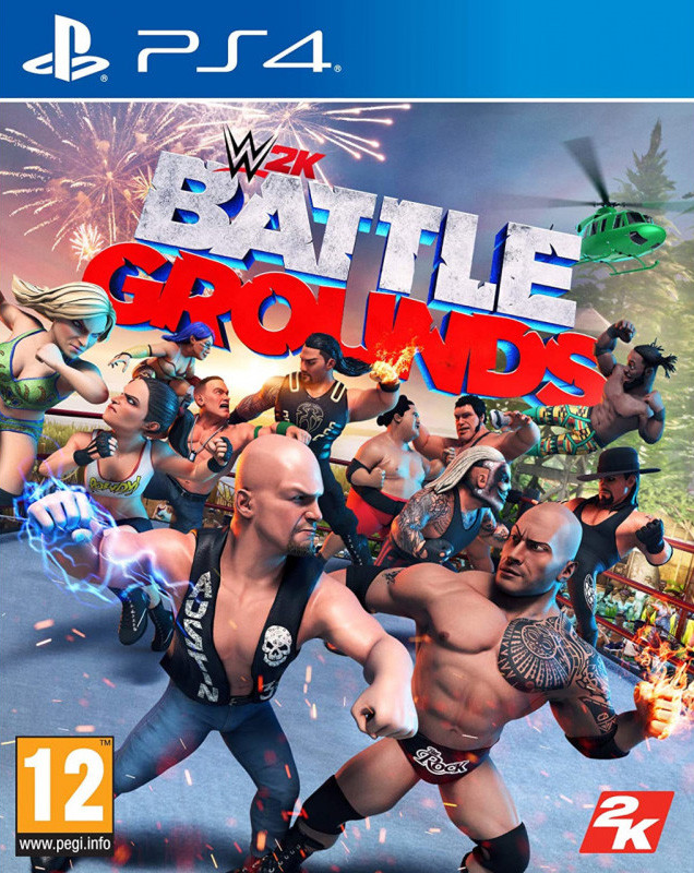  WWE 2K Battlegrounds [PS4,  ] +   - 9  2   
