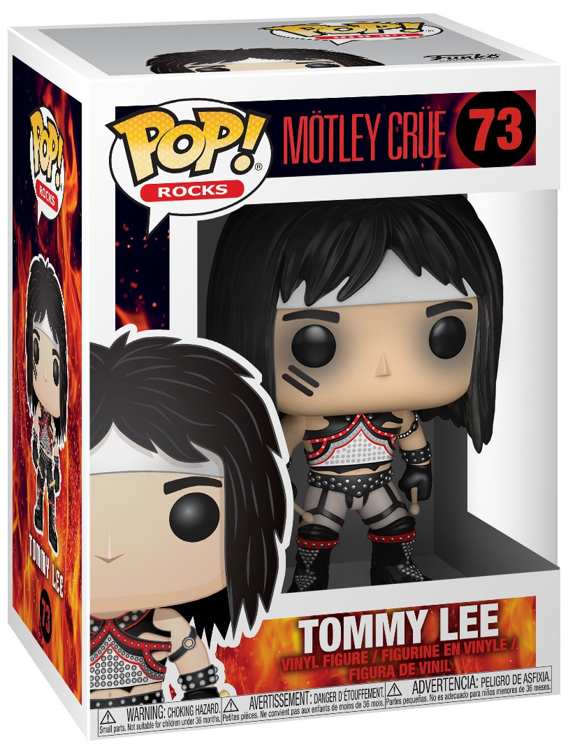 Фигурка Funko POP Rocks: Mötley Crüe – Tommy Lee (9,5 см)