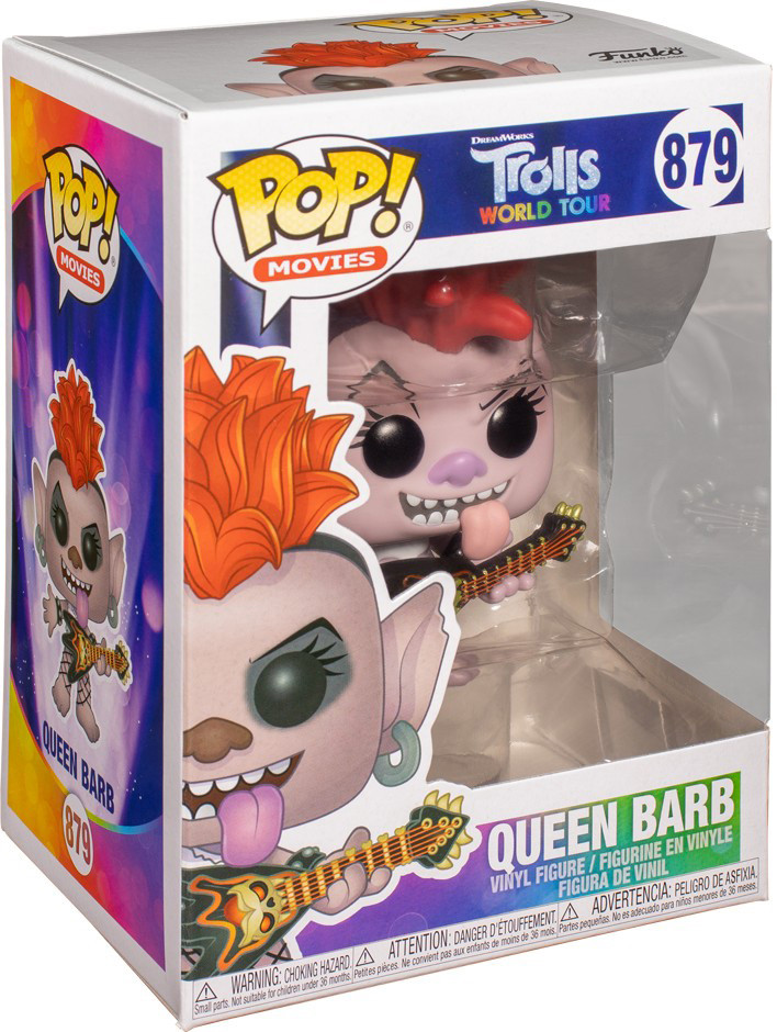 Фигурка Funko POP Movies: Trolls World Tour – Queen Barb (9,5 см)