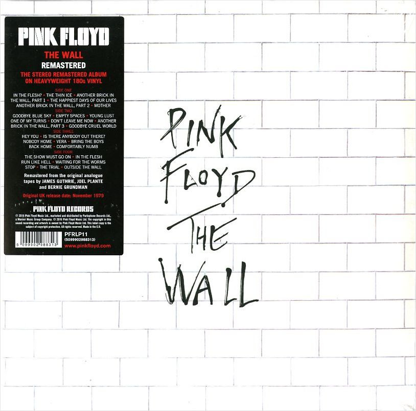 Pink Floyd – The Wall (2 LP) + A Saucerful of Secrets. Remastered (LP)