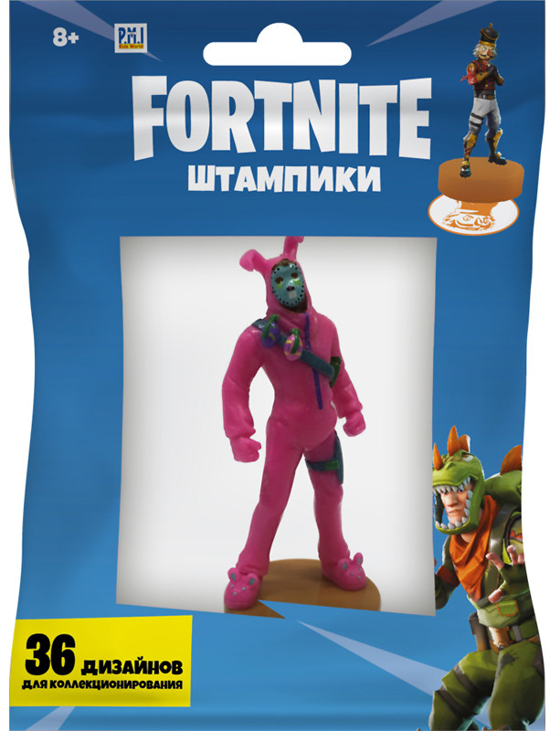 Фигурка-штамп Fortnite: Опасный кролик (7,5 см)