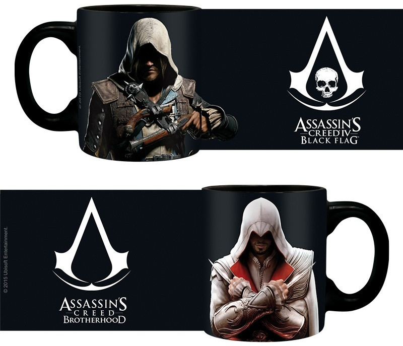 Набор кружек Assassin's Creed: Ezio & Edward (110 мл)