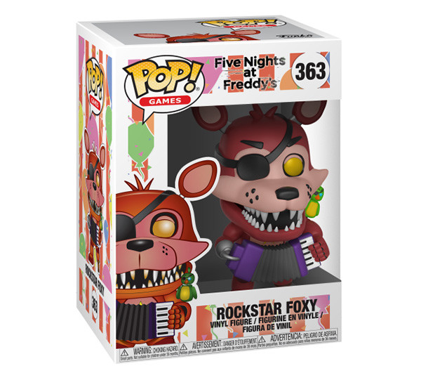  Funko POP Games: Five Nights At Freddy's  Rockstar Foxy (9,5 )