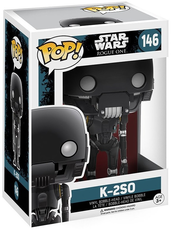  Funko POP: Star Wars Rogue One  K-2SO Bobble-Head (9,5 )