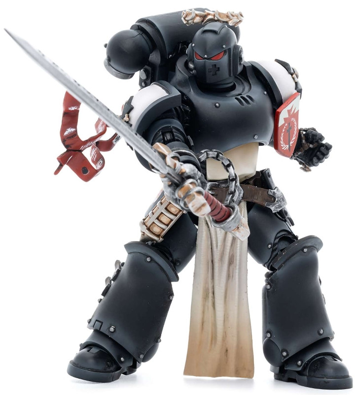 Фигурка Warhammer 40 000: Black Templars – The Emperors Champion Rolantus 1:18 (12,3 см)